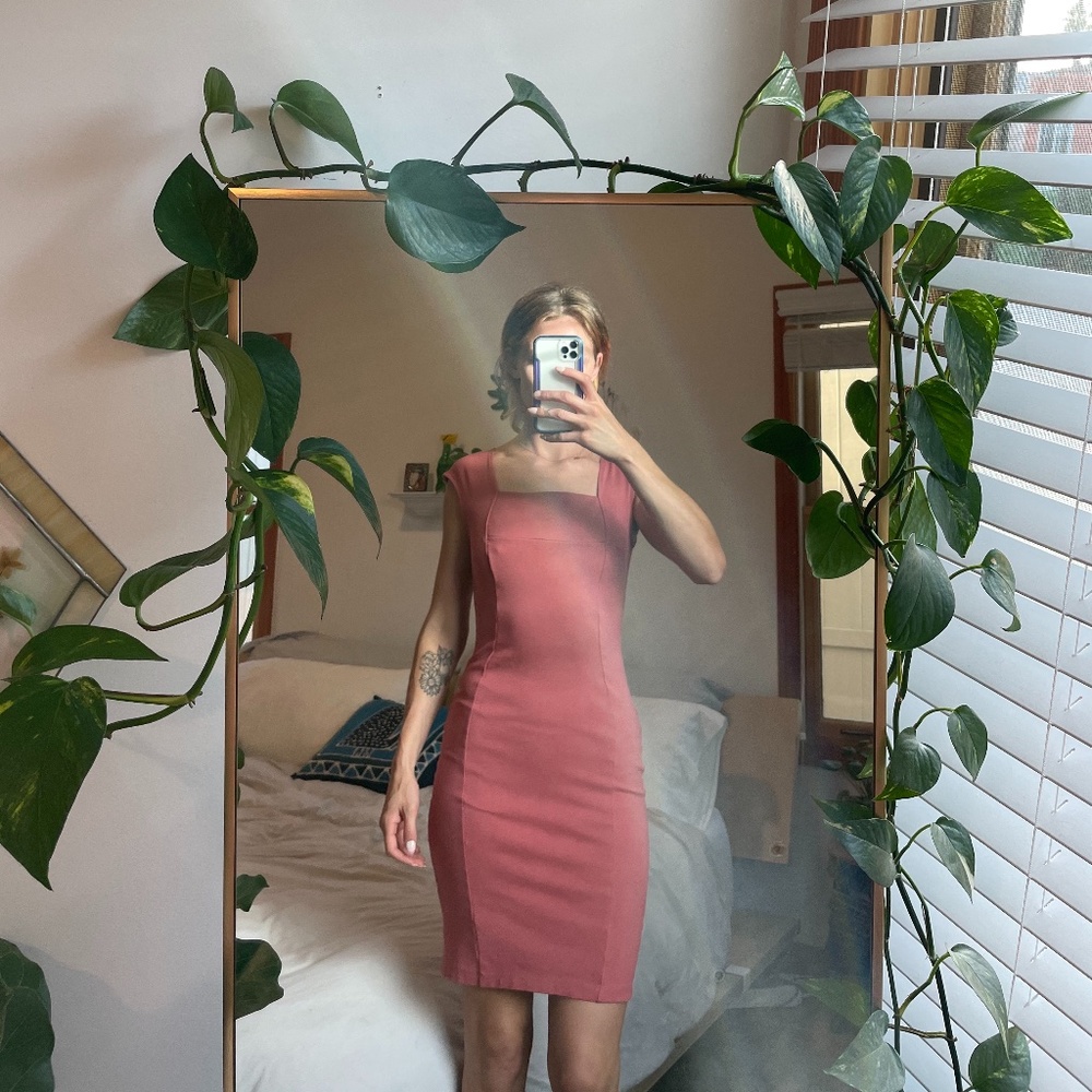 Tight Couture Pink Work Dress